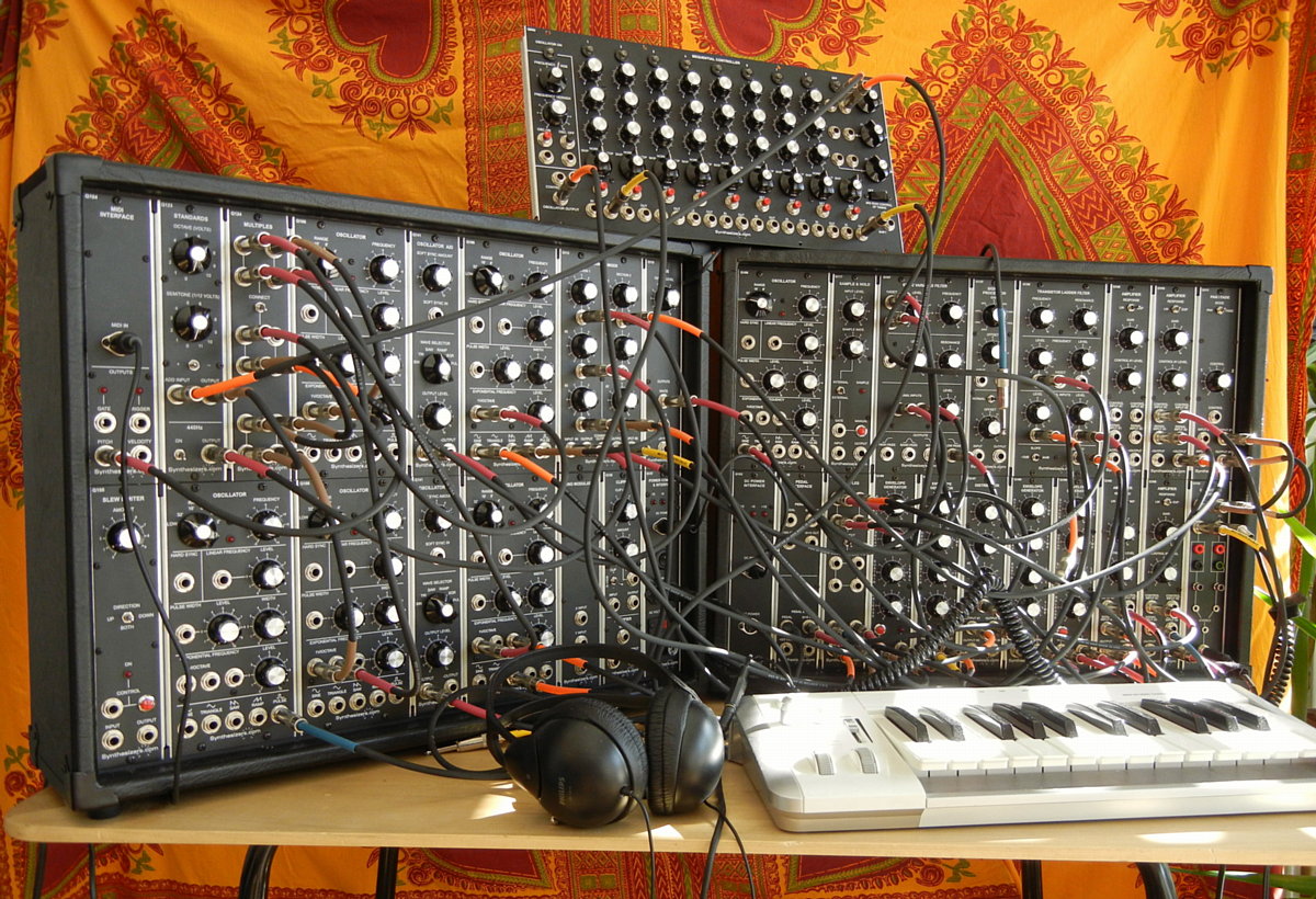 52 units of synthesizers.com