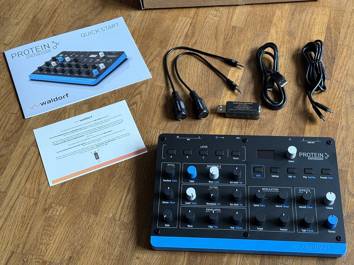 Waldorf Protein front view